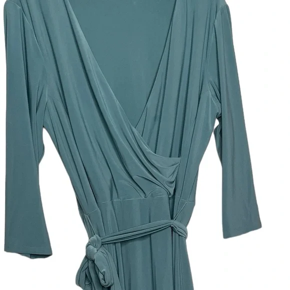 Lauren Ralph Lauren top Wrap Dress Size 16 - Picture 7 of 10